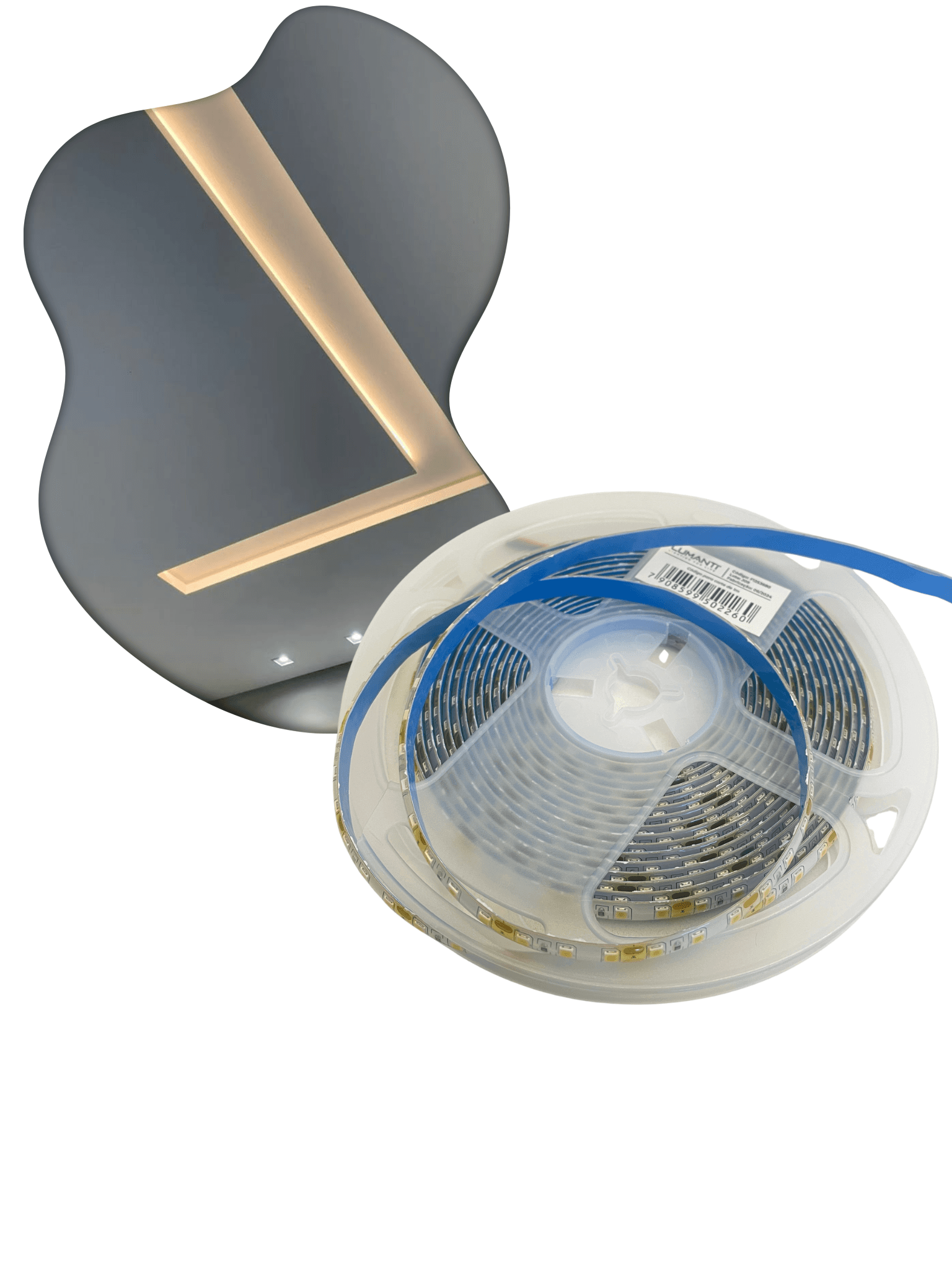 FITA LED 120LEDS - 3000K - 12W - 12V - IP65 - 5 METROS