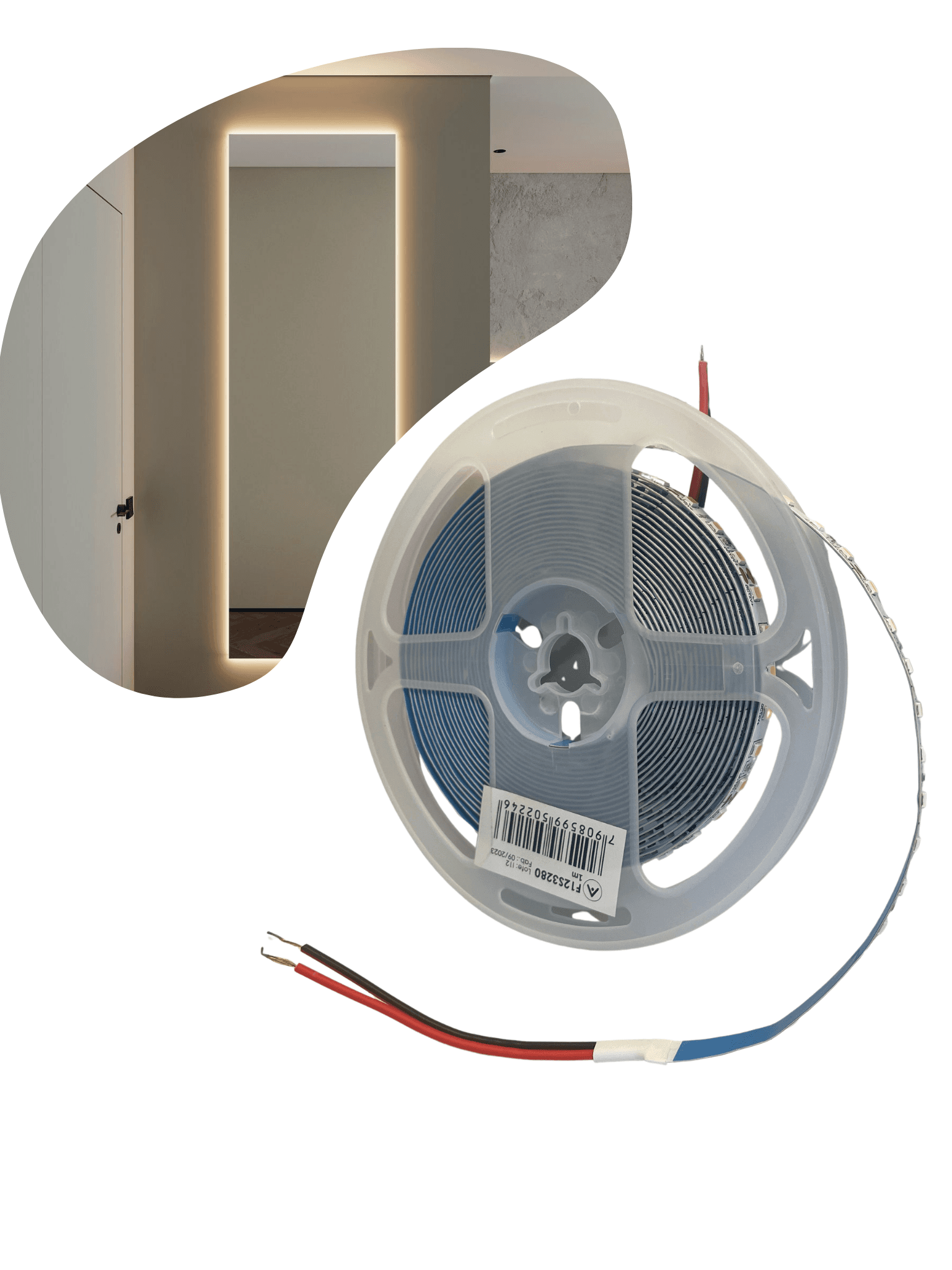 FITA LED 120LEDS - 3000K - 12W - 12V - 5 METROS