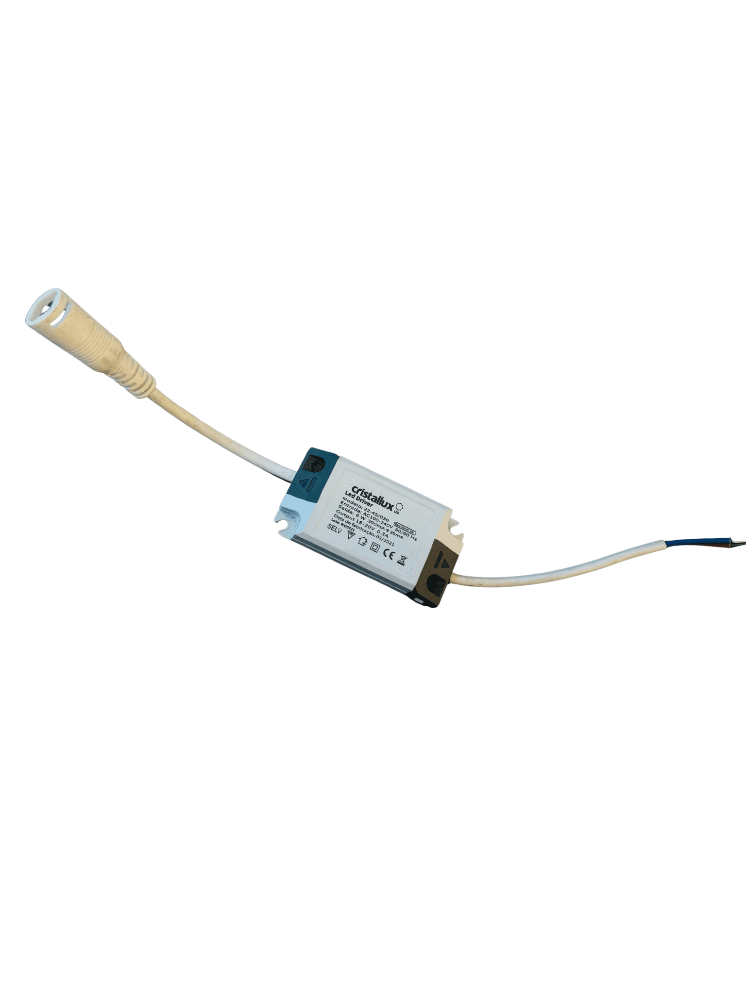 DRIVE PARA PAINEL 6W ENTRADA REDONDA