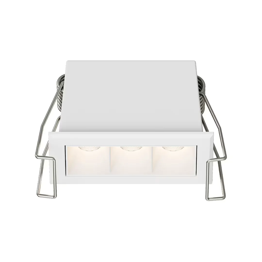 Downlight Led de Embutir POWERLUX 3 LEDS | 5W – 2.700K – IRC97